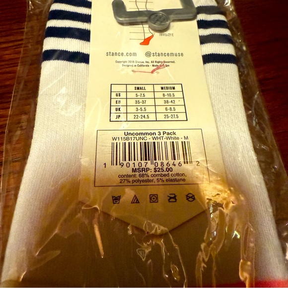 Stance Everyday no show socks 3pack size M - Picture 3 of 3